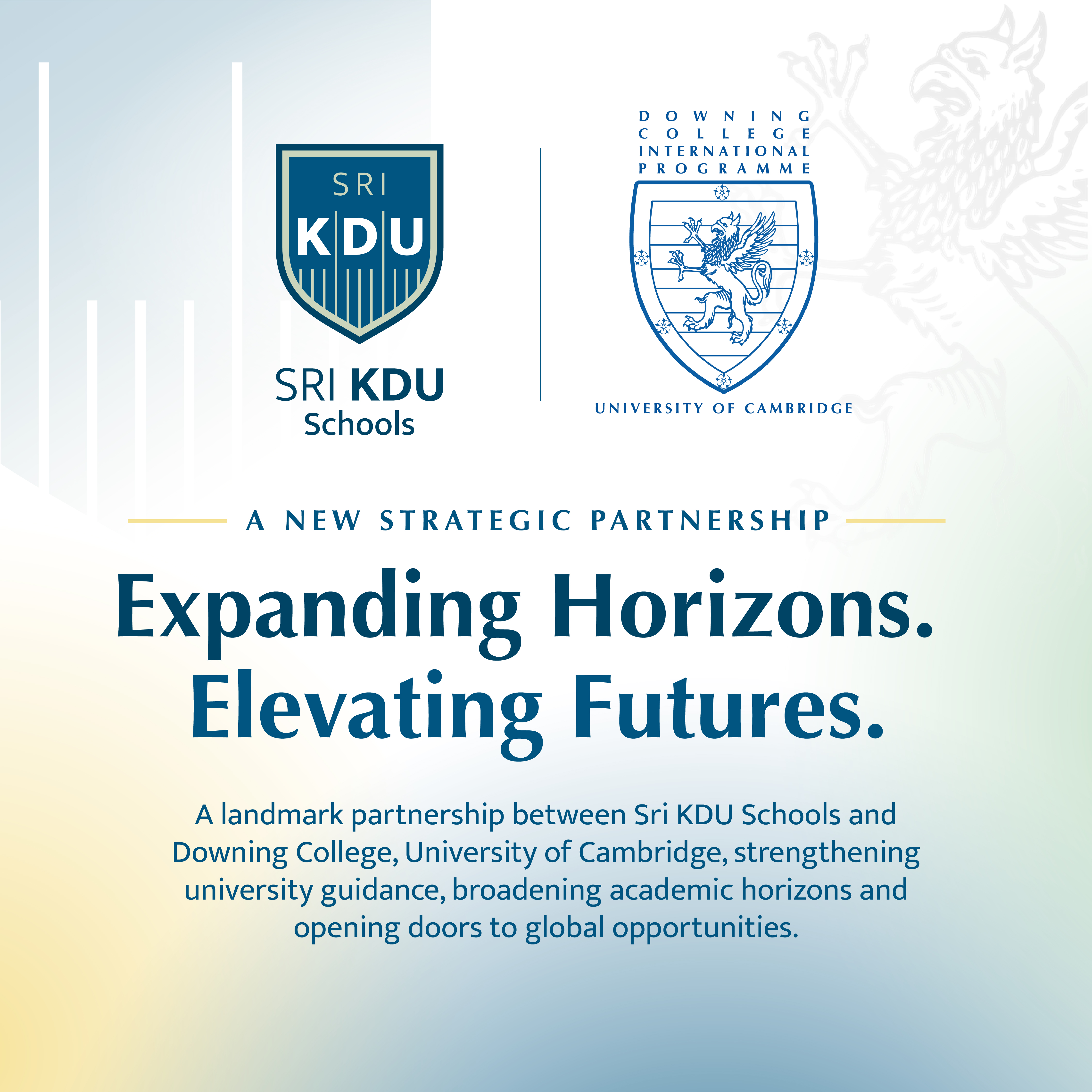Sri KDU x Downing College partnership