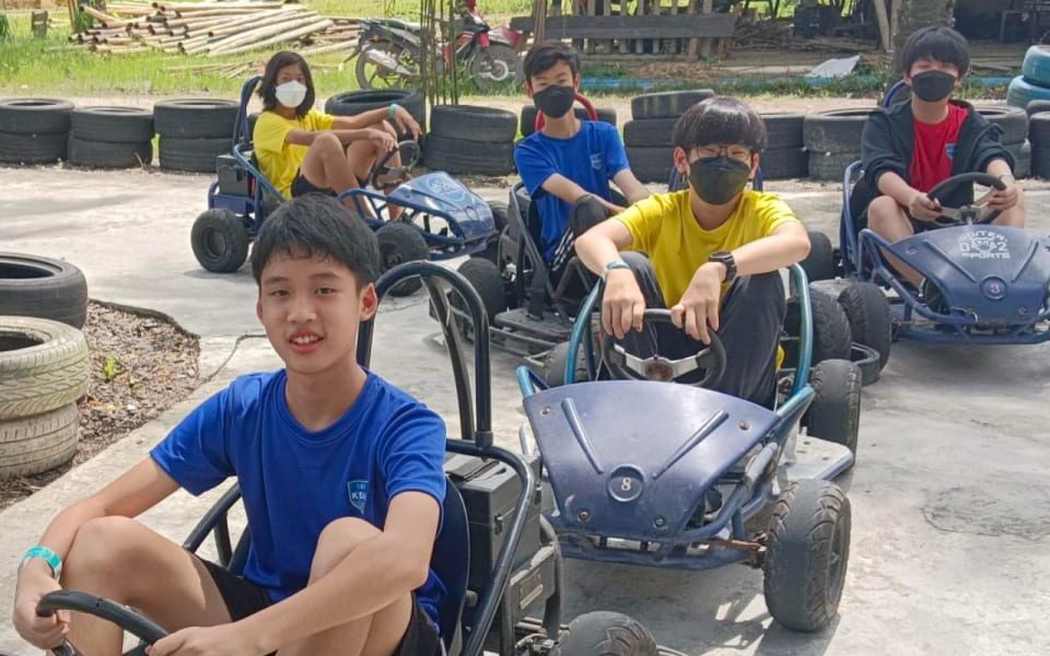 Secondary School students during their Field Trip